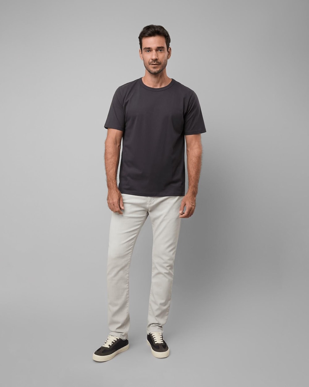 Calça 5 Pockets Sarja Slim