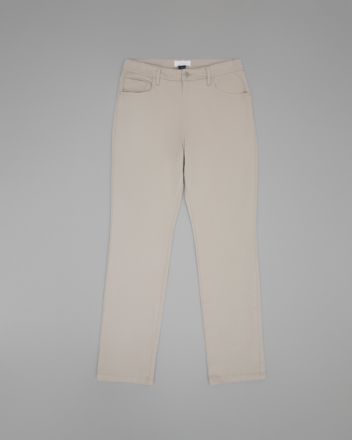 Calça 5 Pockets Sarja Slim Moletom