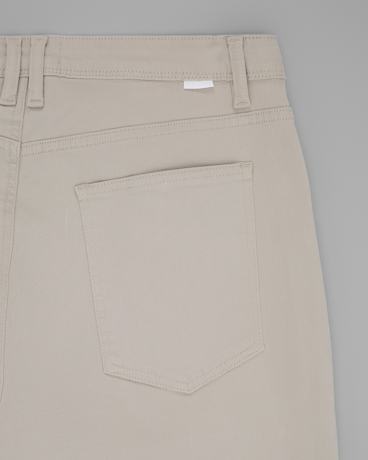 Calça 5 Pockets Sarja Slim Moletom