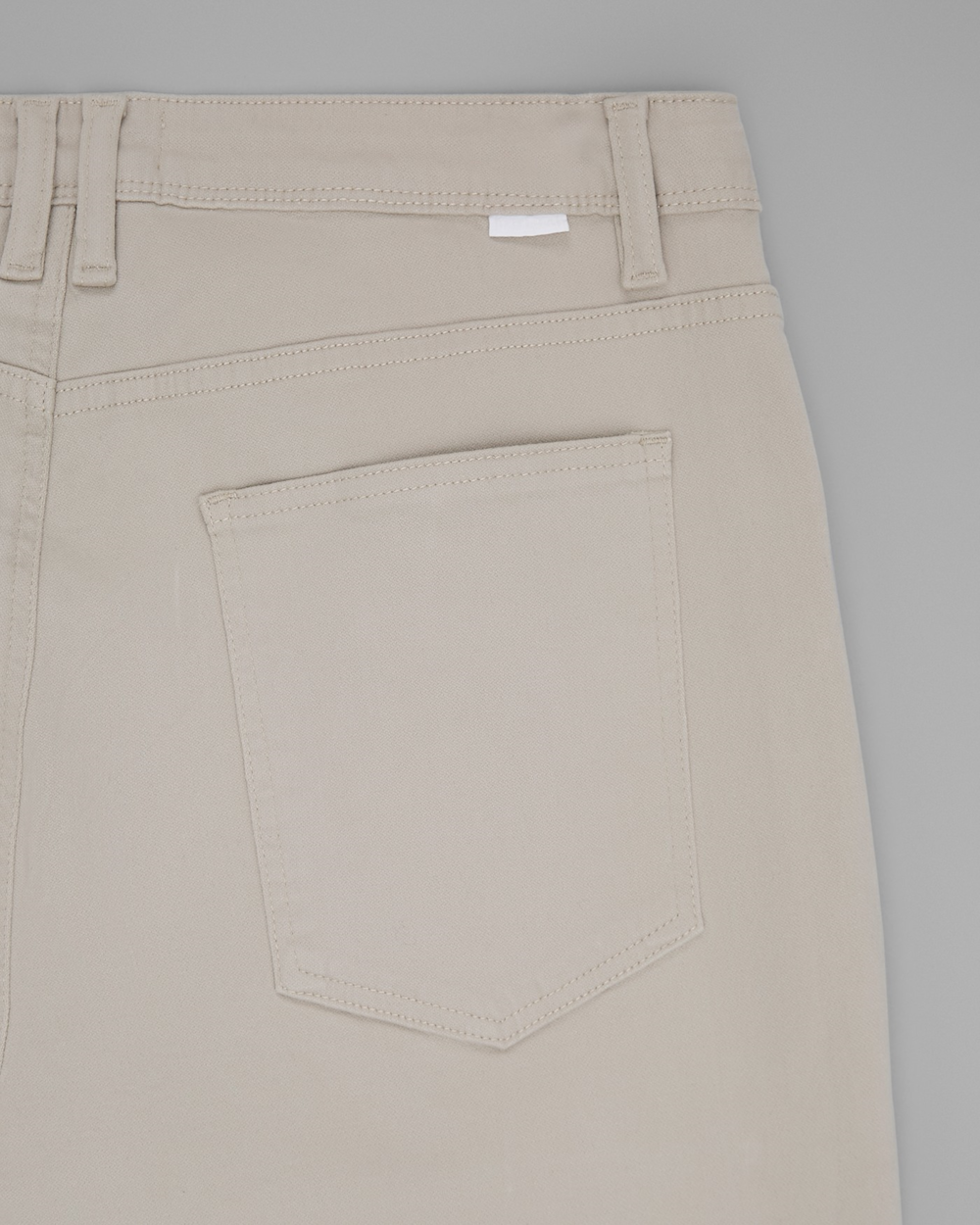 Calça 5 Pockets Sarja Slim Moletom