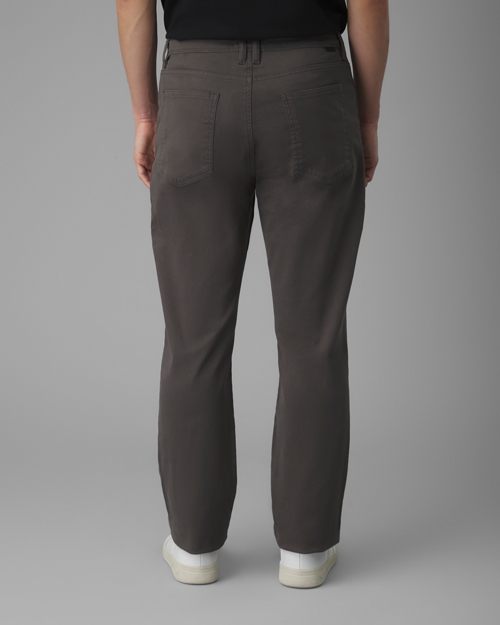 Calça 5 Pockets Sarja Slim Moletom