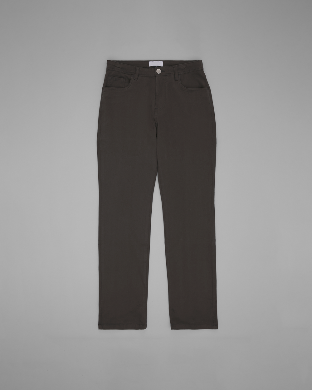 Calça 5 Pockets Sarja Slim Moletom