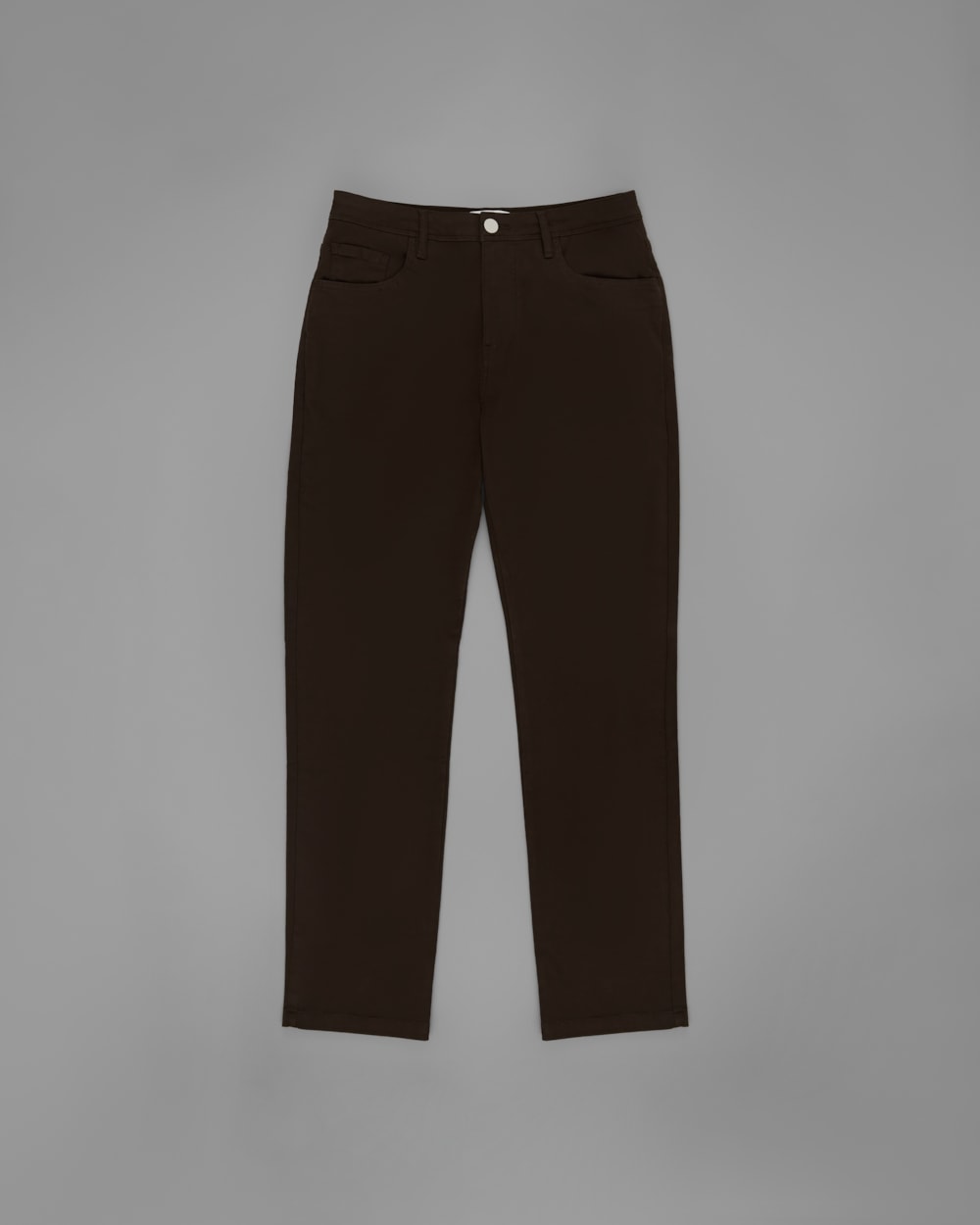 Calça 5 Pockets Sarja Slim Moletom