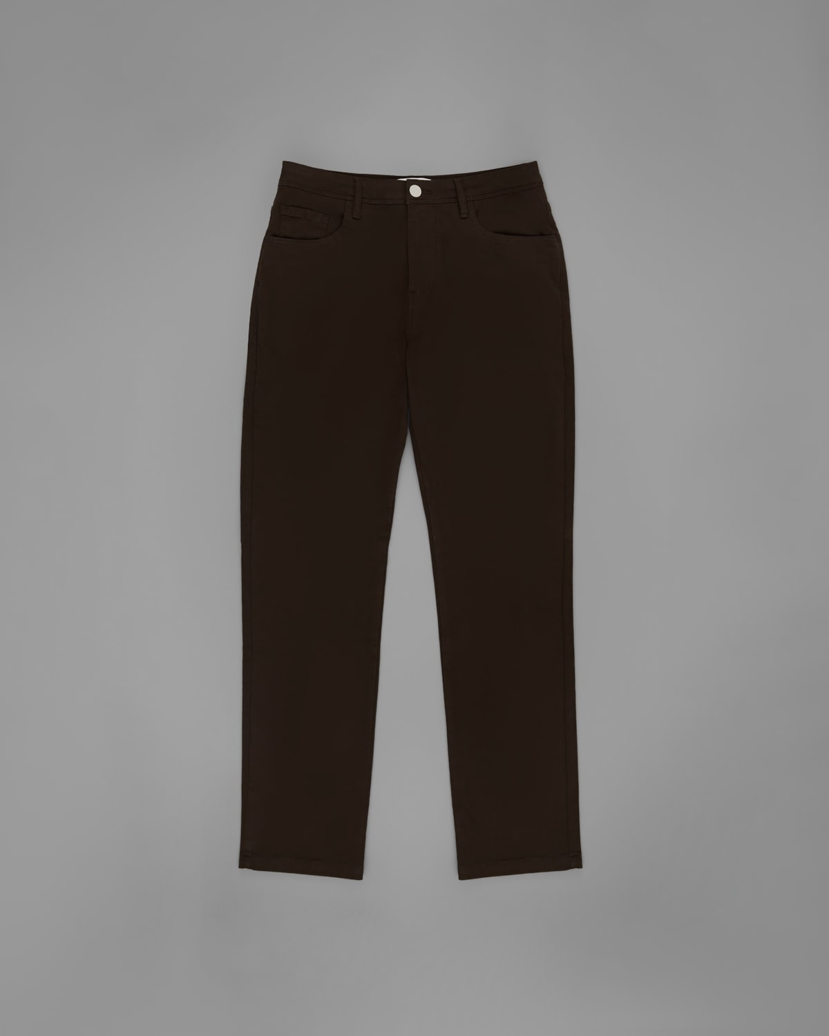 Calça 5 Pockets Sarja Slim Moletom