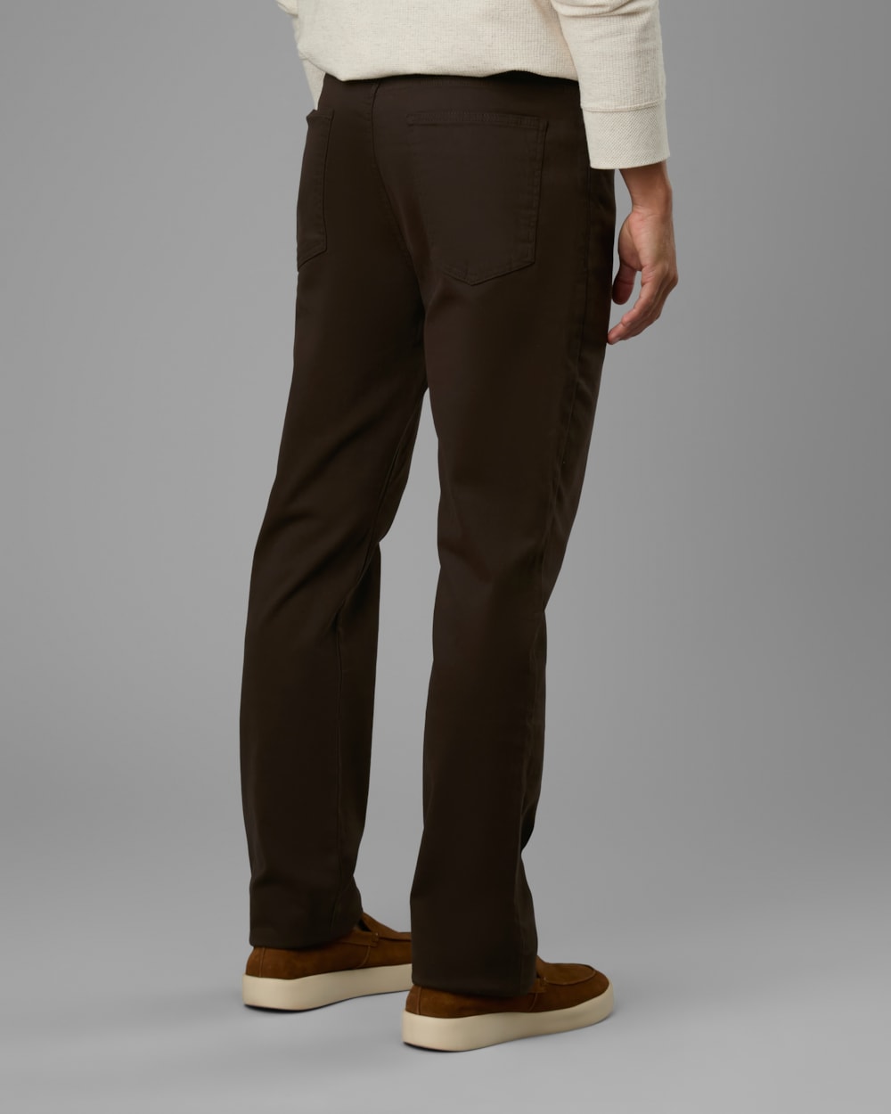 Calça 5 Pockets Sarja Slim Moletom