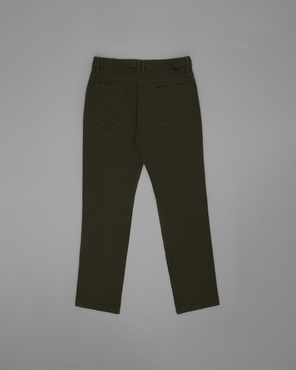 Calça 5 Pockets Sarja Slim Moletom