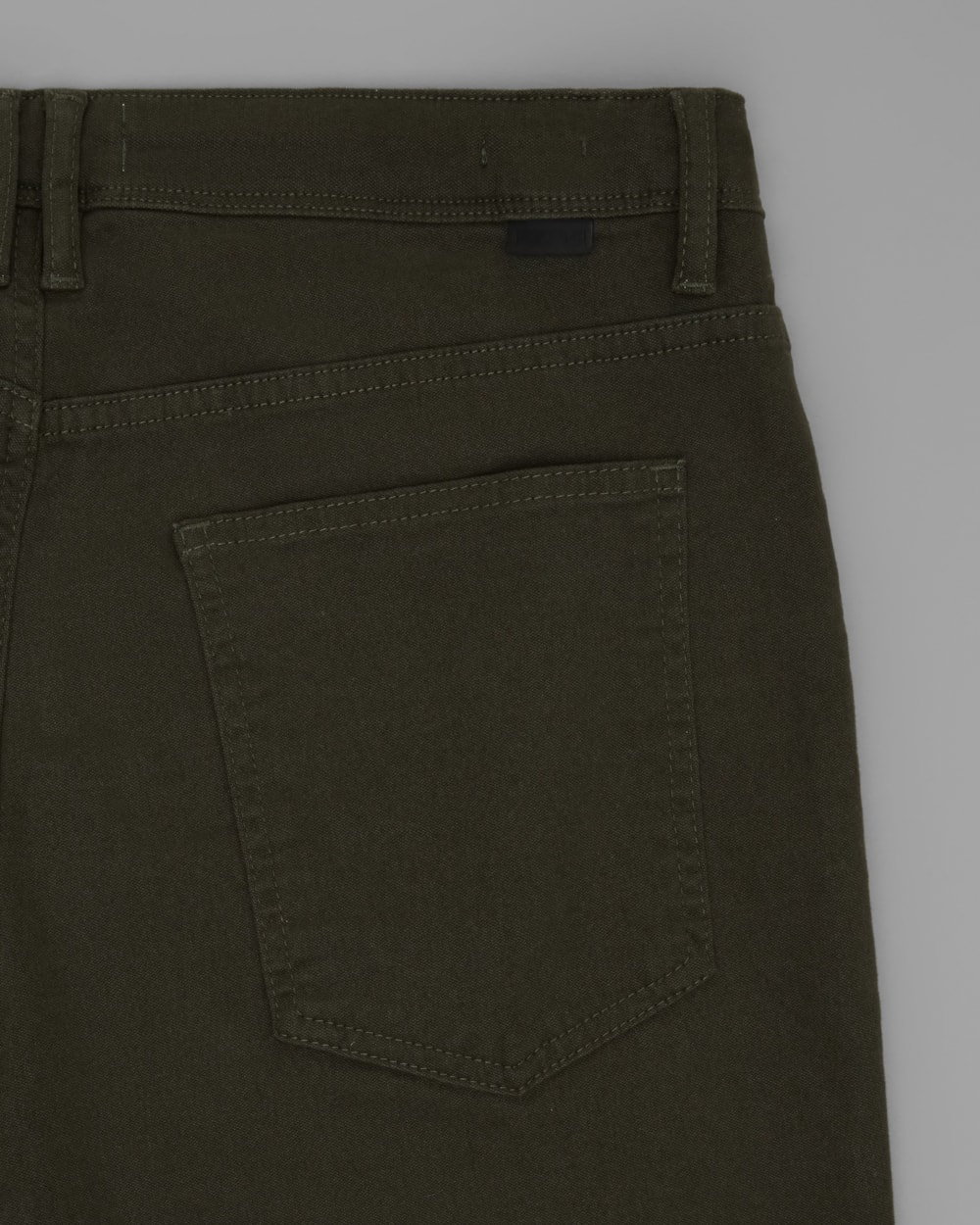 Calça 5 Pockets Sarja Slim Moletom