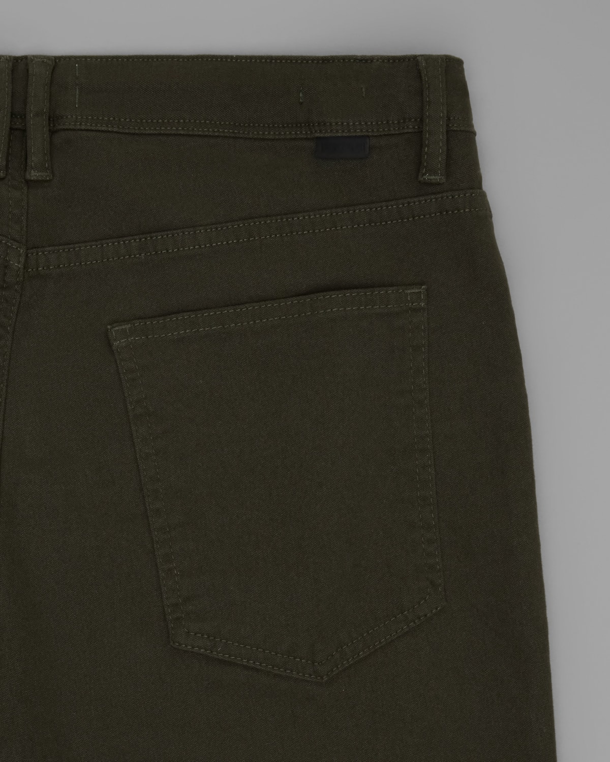 Calça 5 Pockets Sarja Slim Moletom
