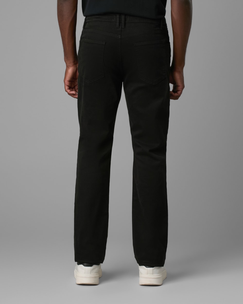 Calça 5 Pockets Sarja Slim Moletom