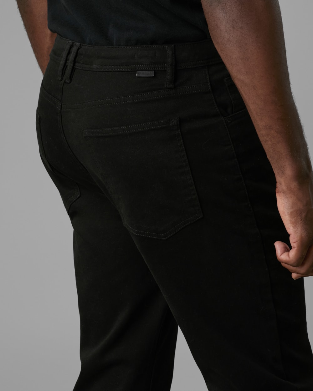 Calça 5 Pockets Sarja Slim Moletom