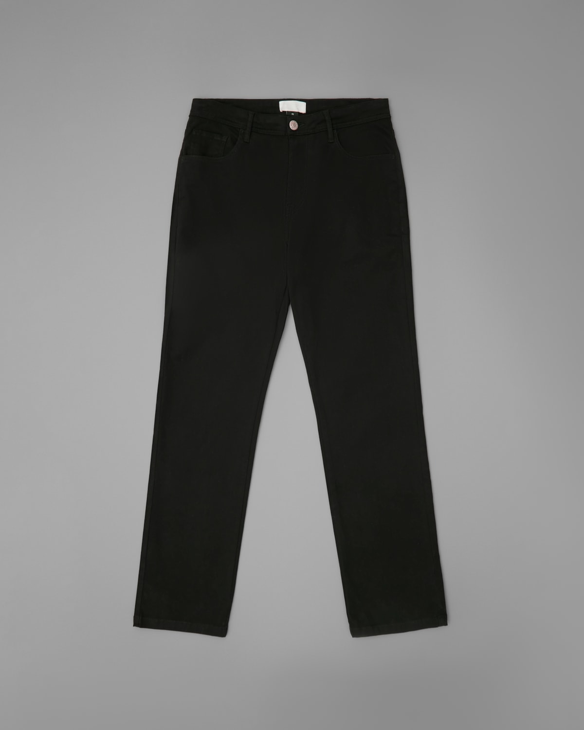 Calça 5 Pockets Sarja Slim Moletom