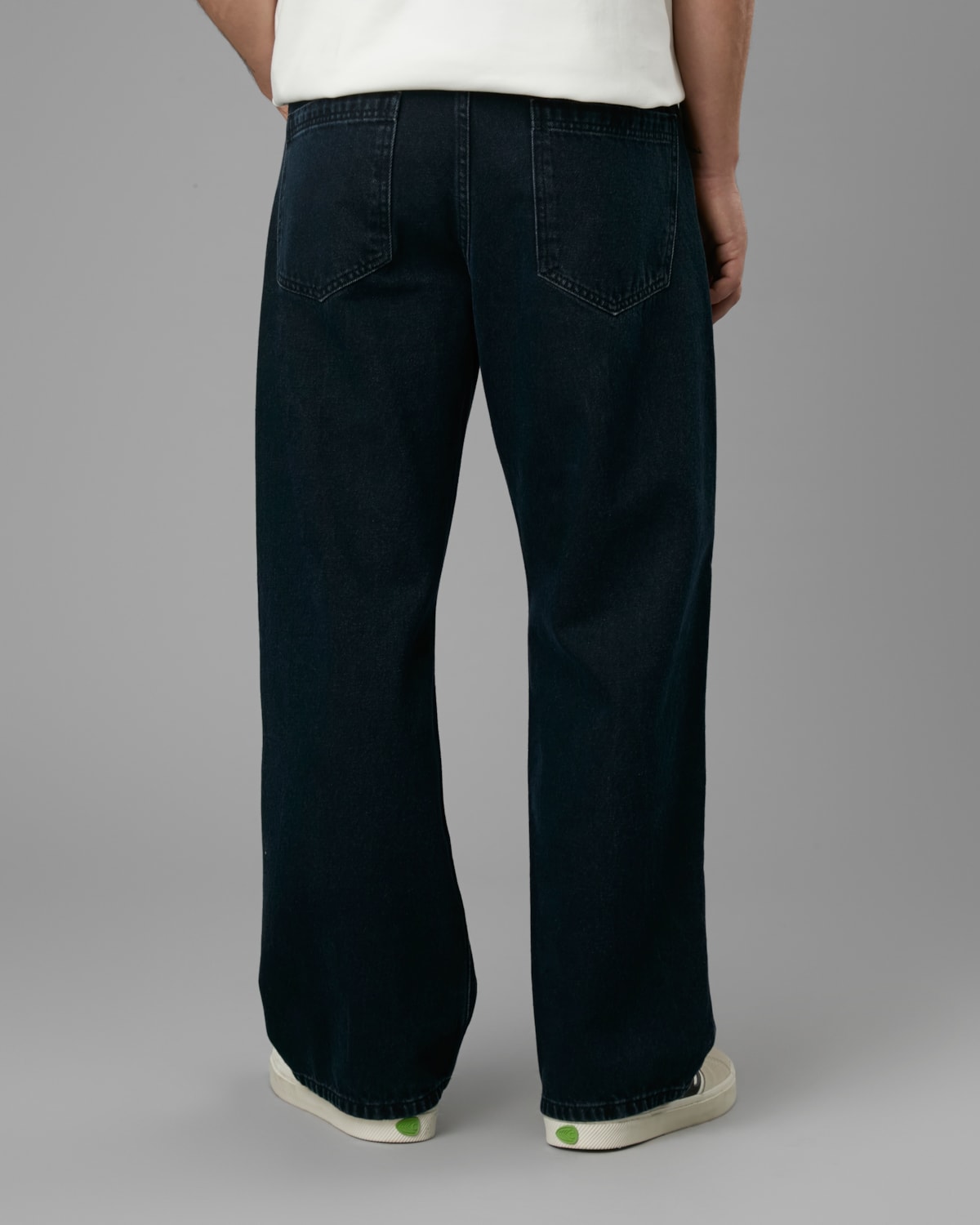 Calça Beta Jeans Relaxed Escura