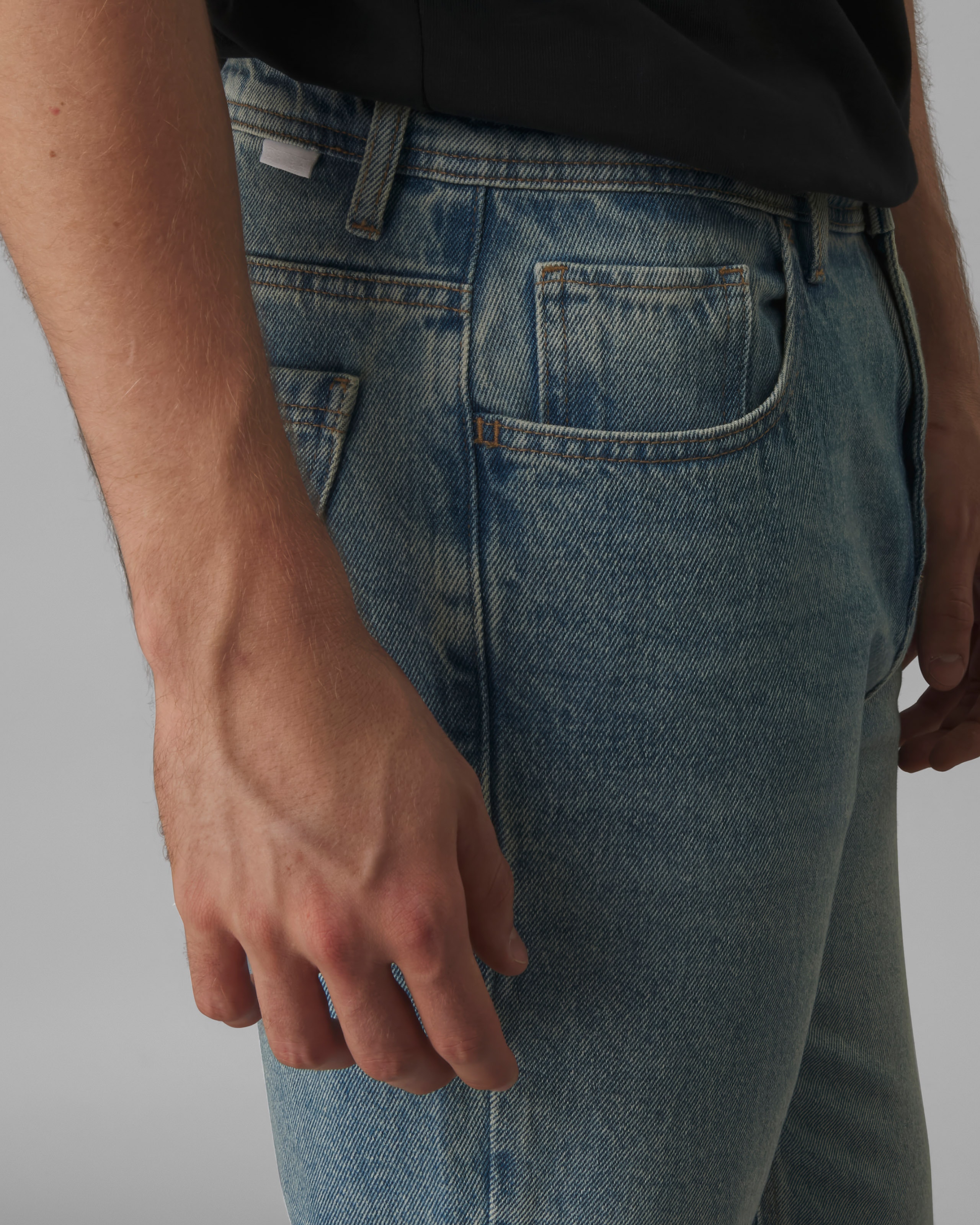 Calça Beta Jeans Reta Clara