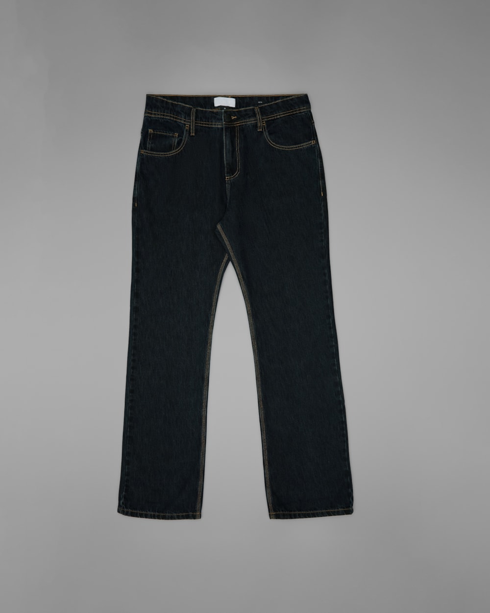 Calça Beta Jeans Reta Escura 100% Algodão