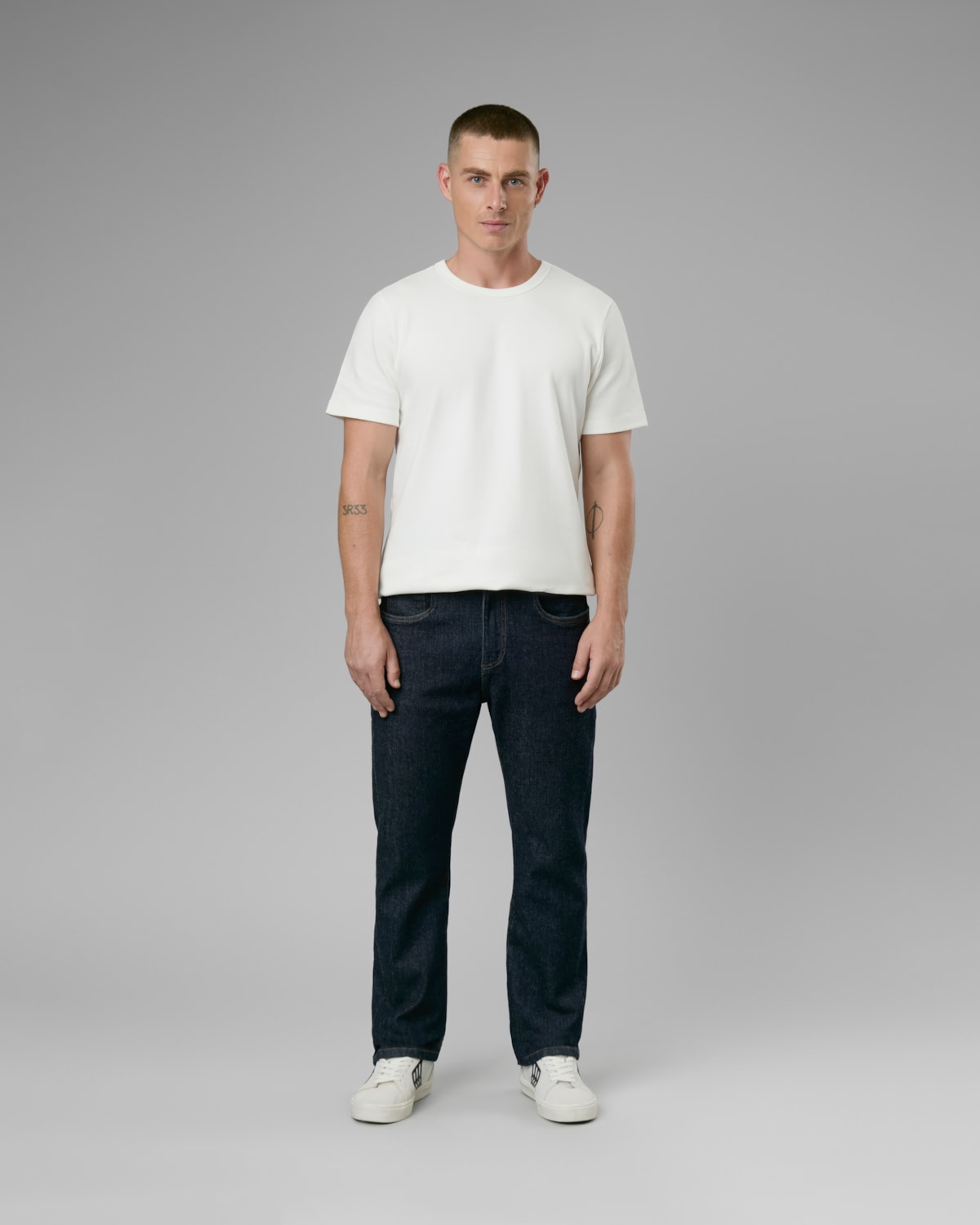 Calça Beta Jeans Reta Escura