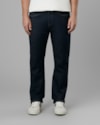 Calça beta jeans reta escura-azul-36