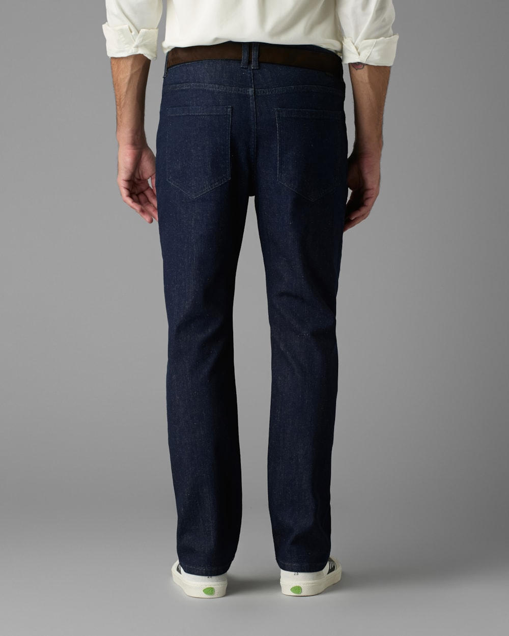 Calça Beta Jeans Reta Escura