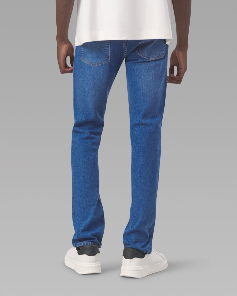 Calça Beta Jeans Reta Média