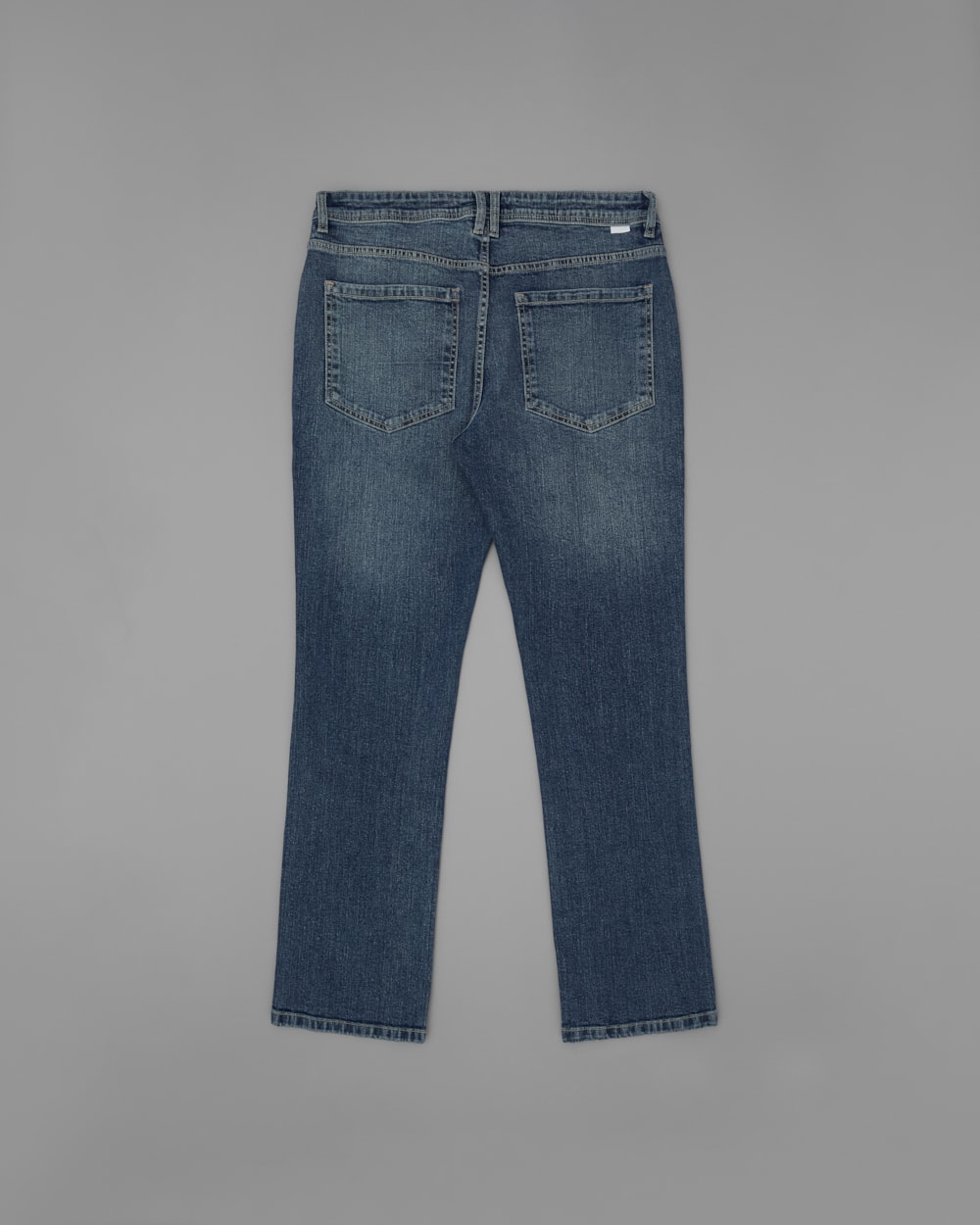 Calça Beta Jeans Reta Média