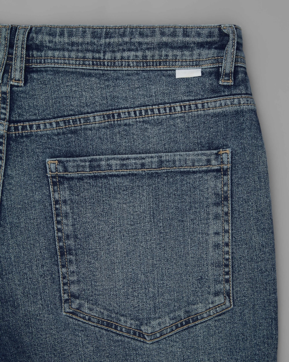 Calça Beta Jeans Reta Média