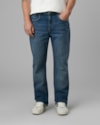 Calça beta jeans reta média-azul-36