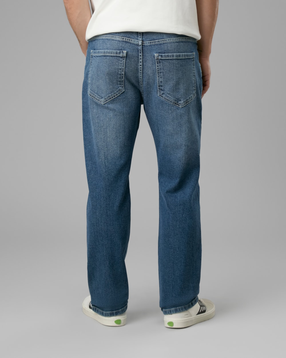 Calça Beta Jeans Reta Média