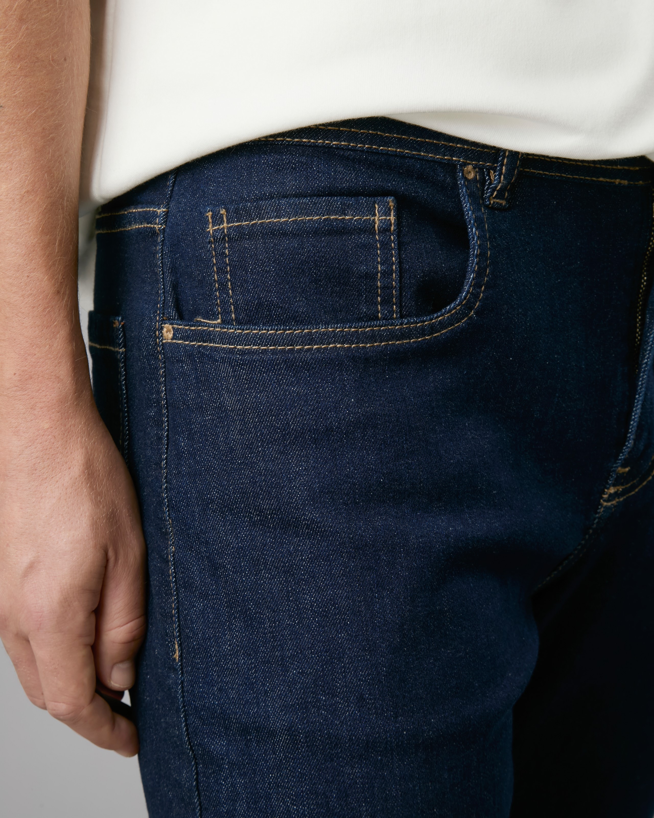 Calça Beta Jeans Slim Escura