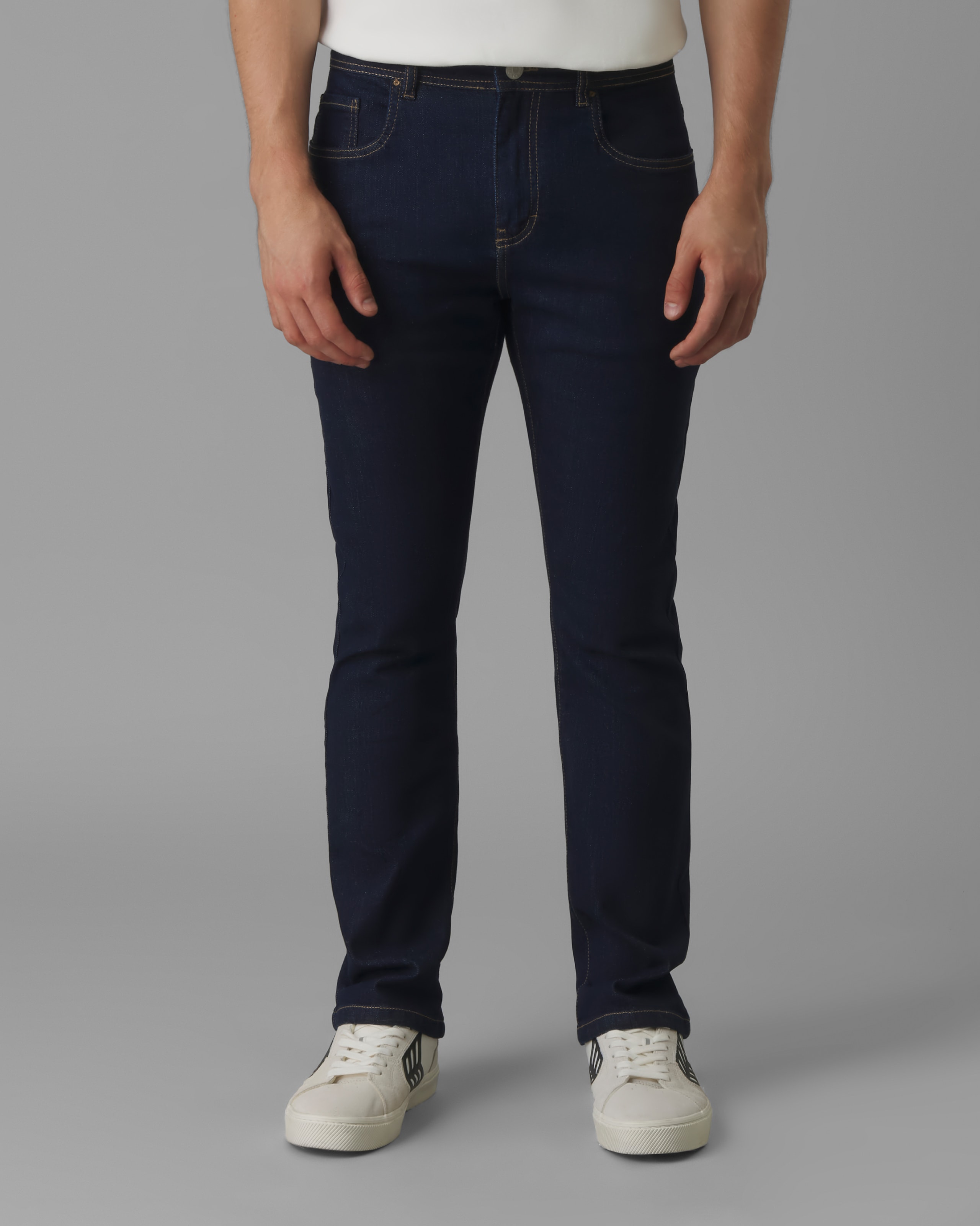 Calça Beta Jeans Slim Escura