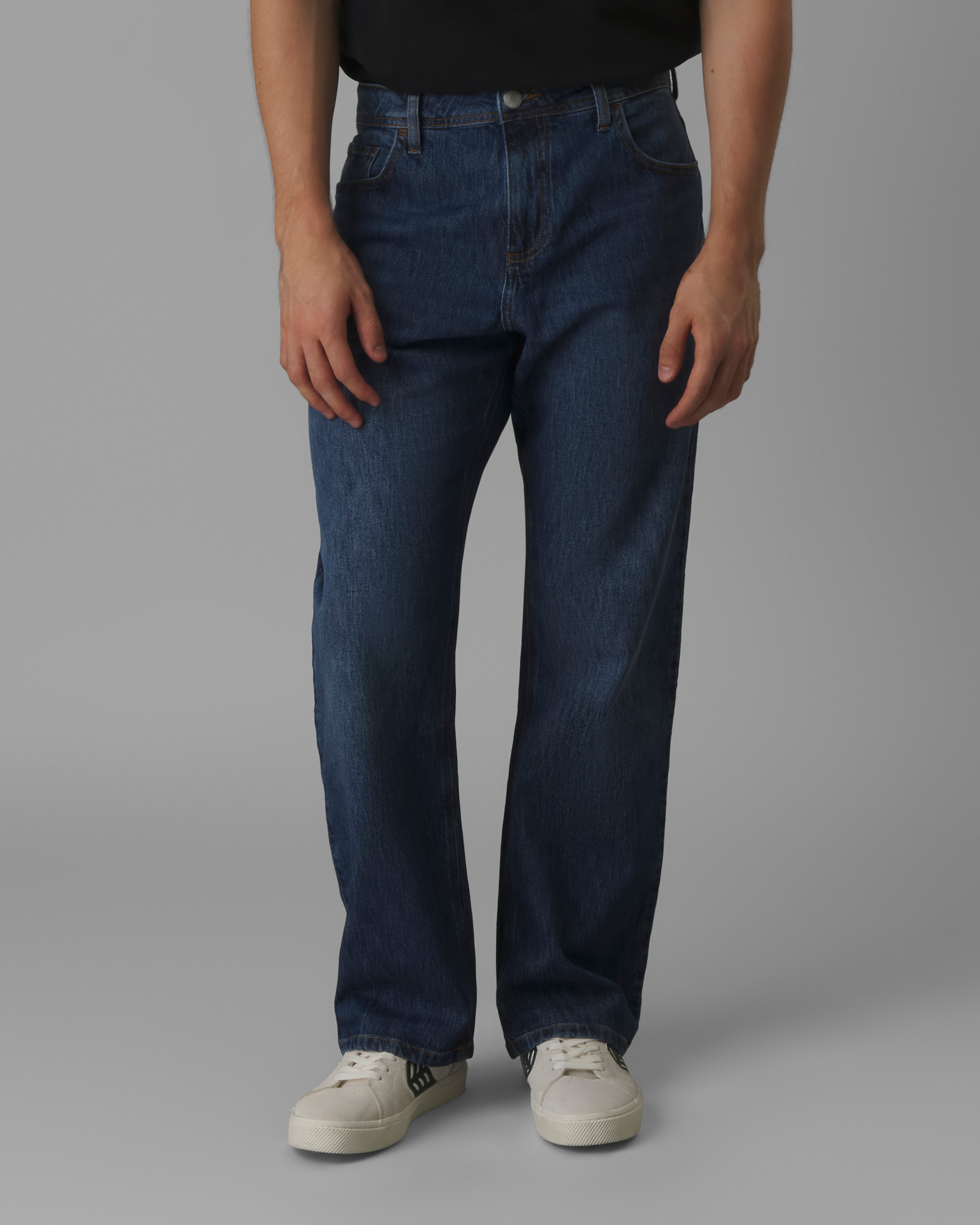 Calça Beta Jeans Taper Escura