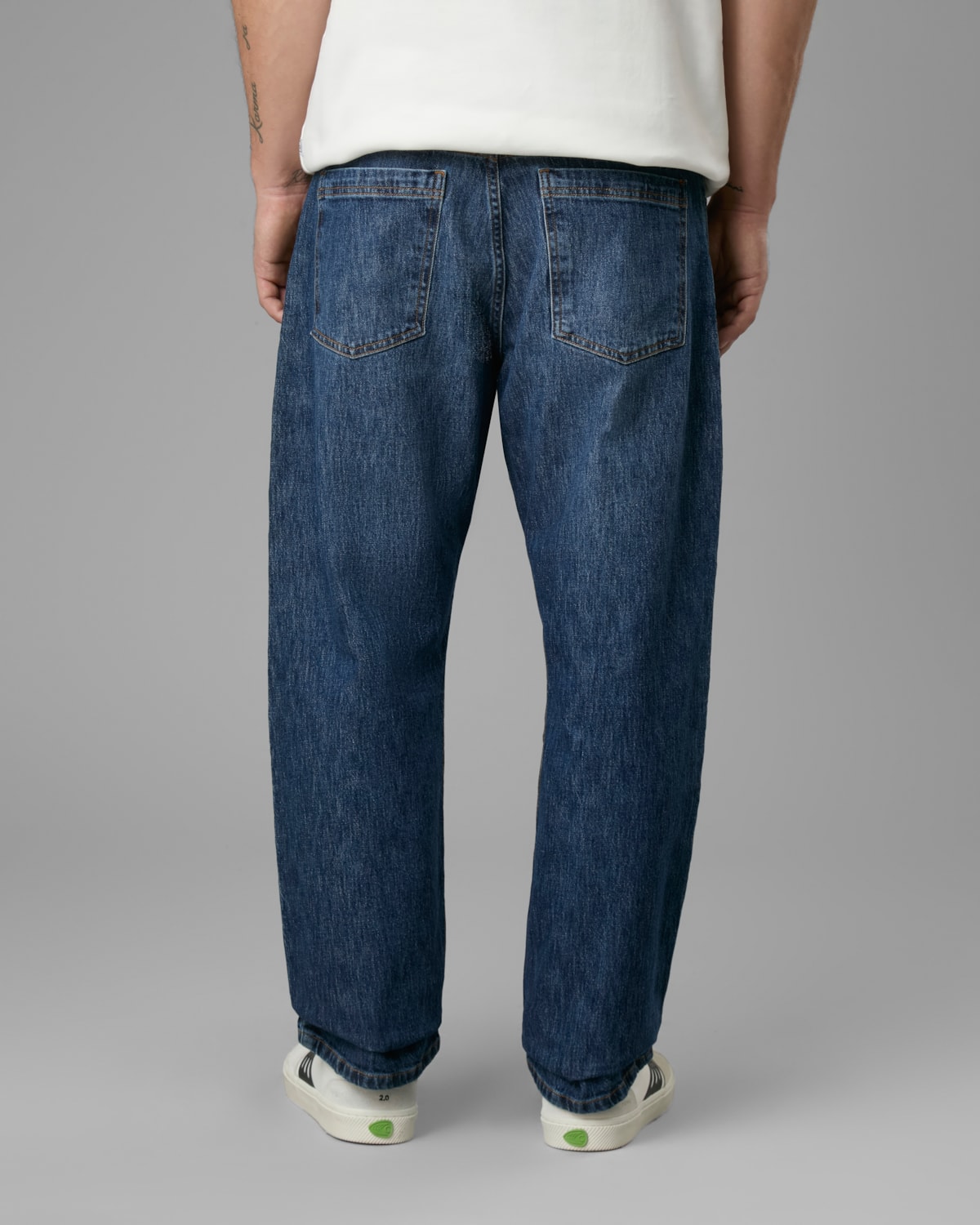 Calça Beta Jeans Taper Escura
