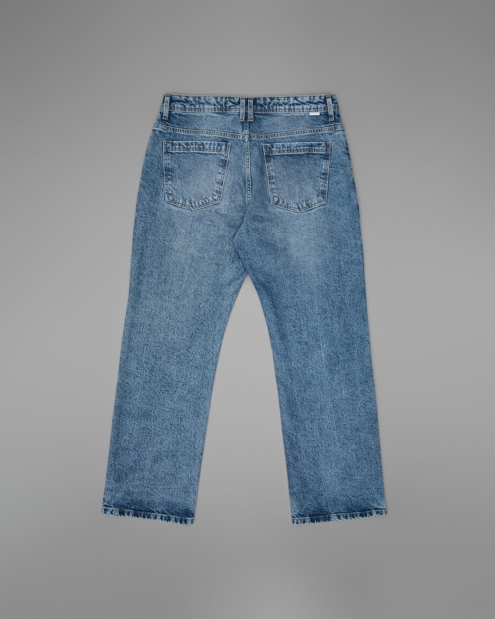 Calça Beta Jeans Taper Lavagem Média