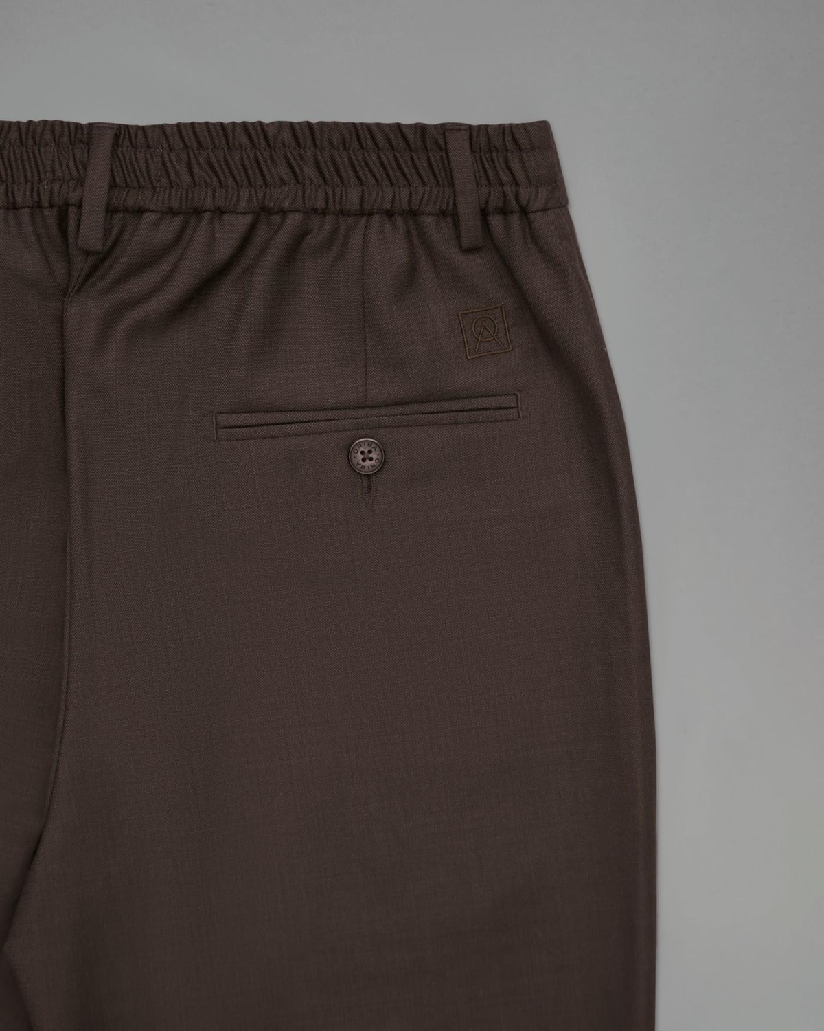 Calça Chino Lã Cós Meio Elástico