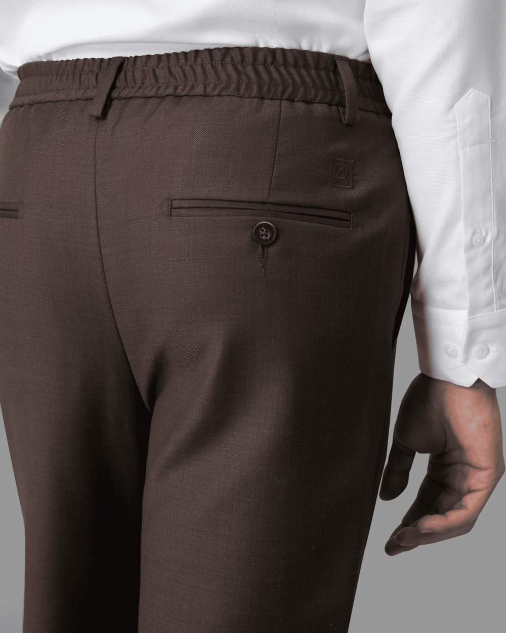 Calça Chino Lã Cós Meio Elástico