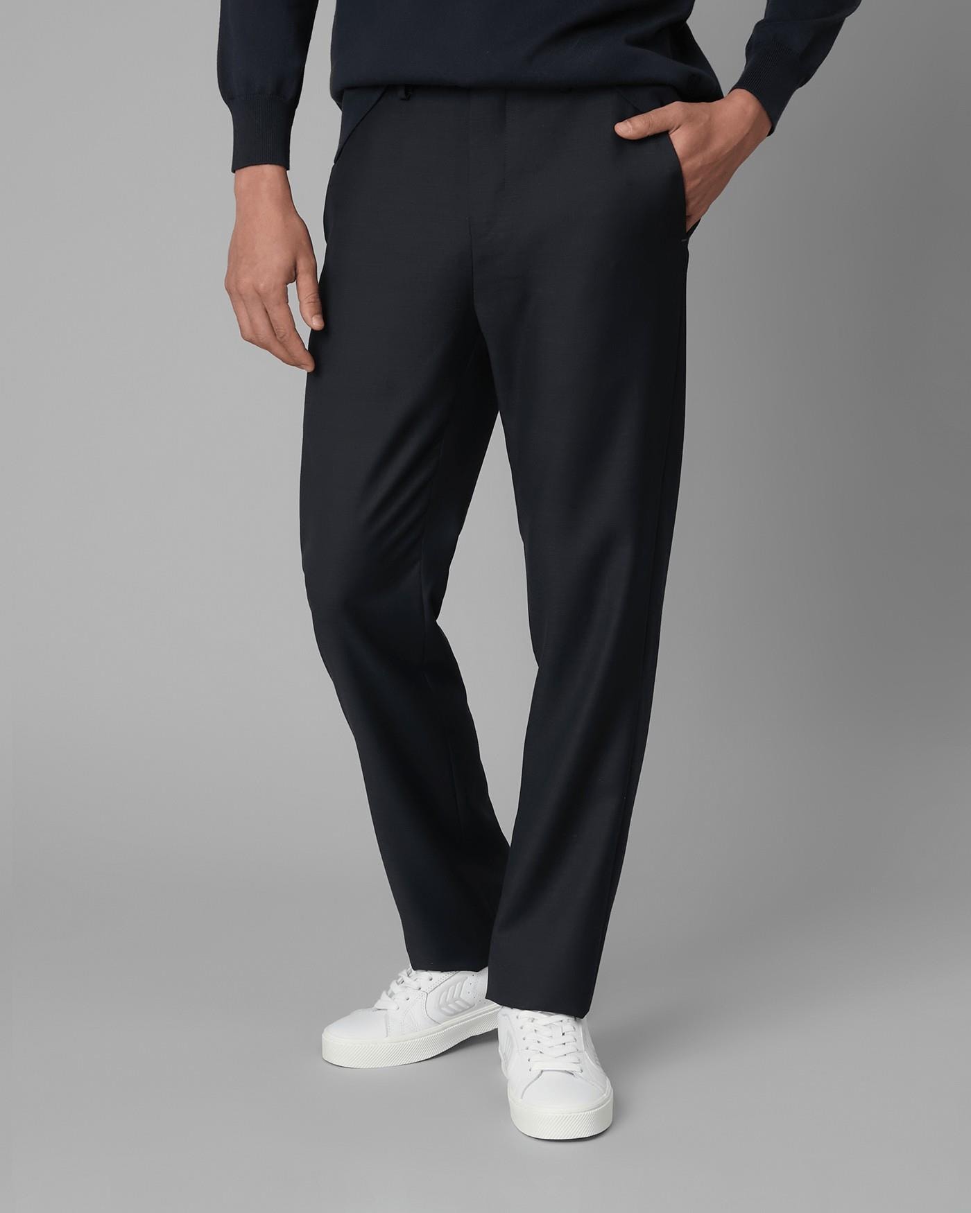 Calça Chino Lã Cós Meio Elástico