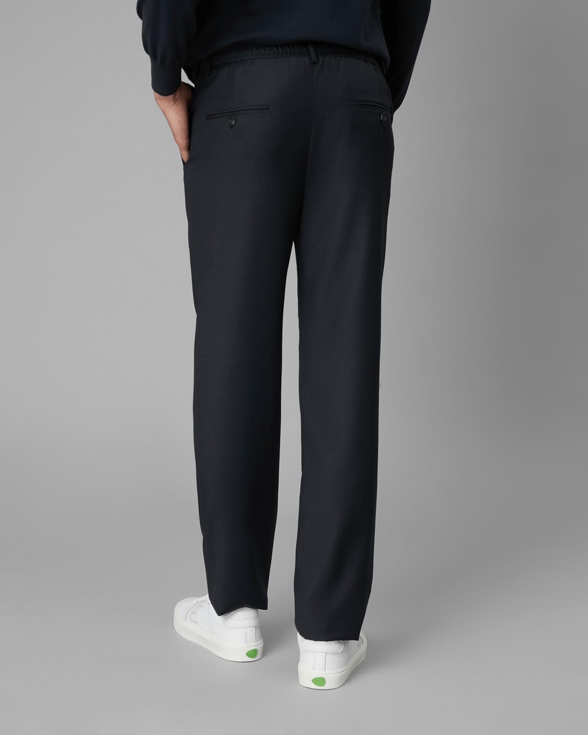 Calça Chino Lã Cós Meio Elástico