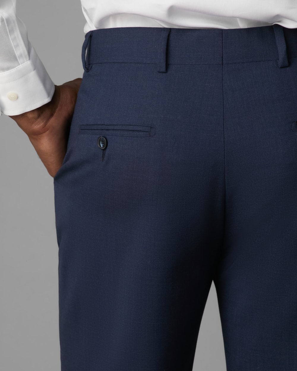 Calça Chino Lã Fria com Elastano