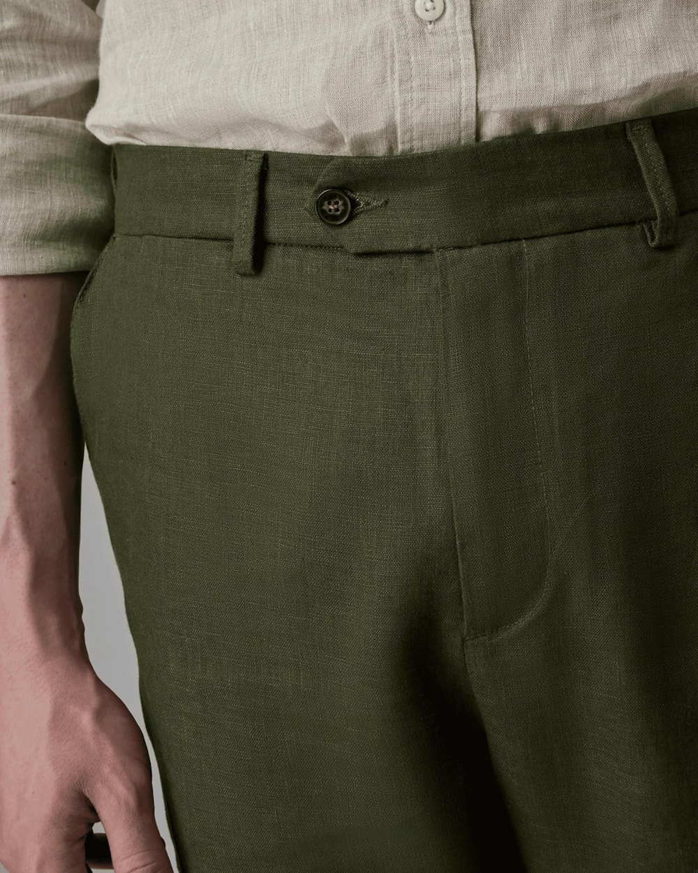 Calça Chino Linho