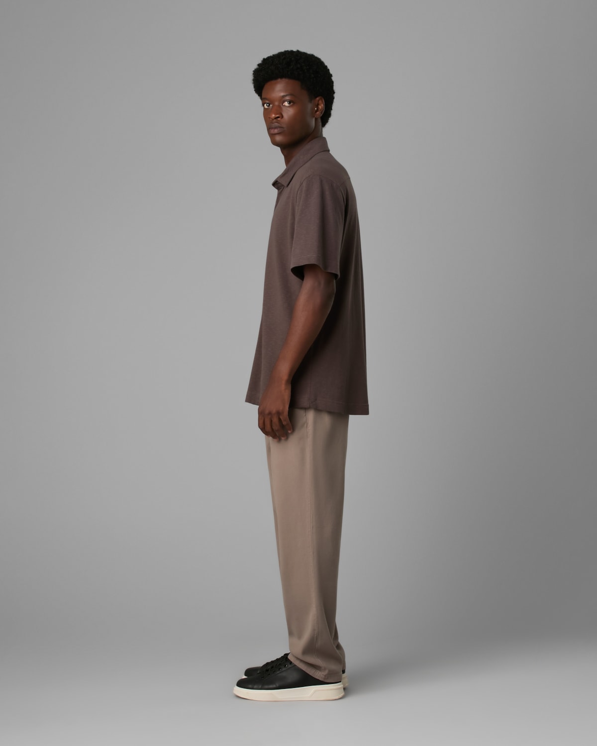 Calça Chino Liocel e Linho Elástico Lateral