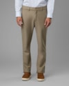 Calça chino malha sarja-bege-36