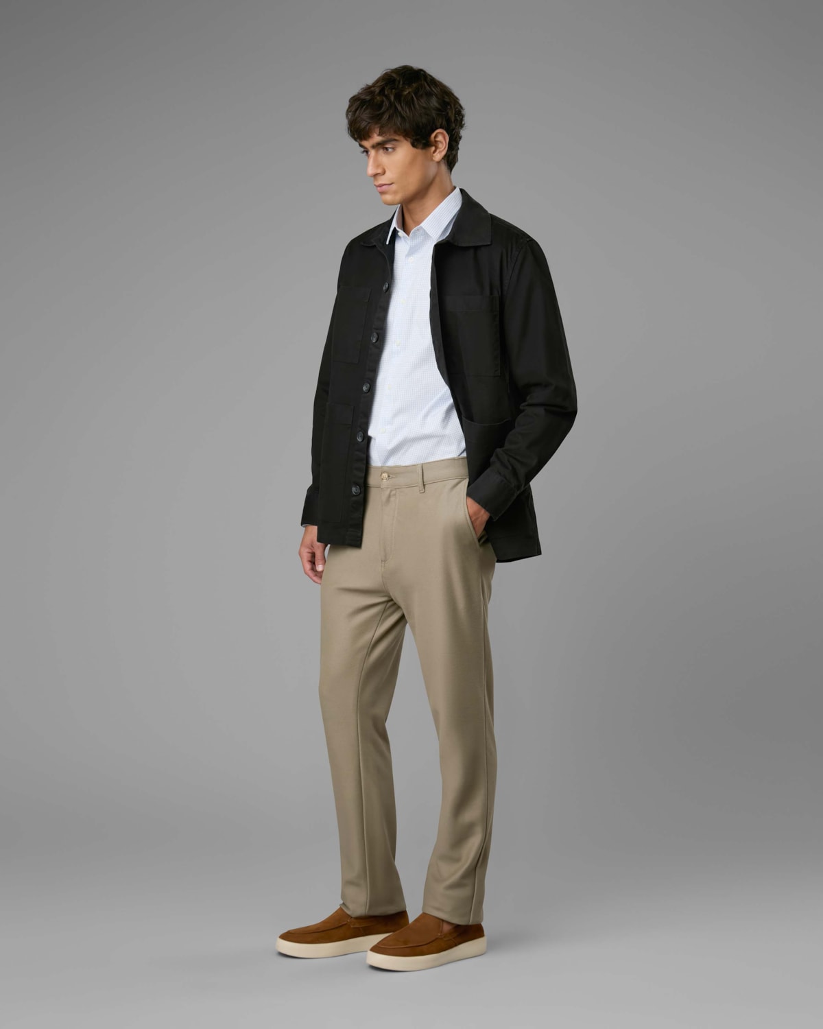 Calça Chino Malha Sarja
