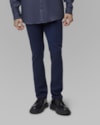 Calça chino reta-azul-40