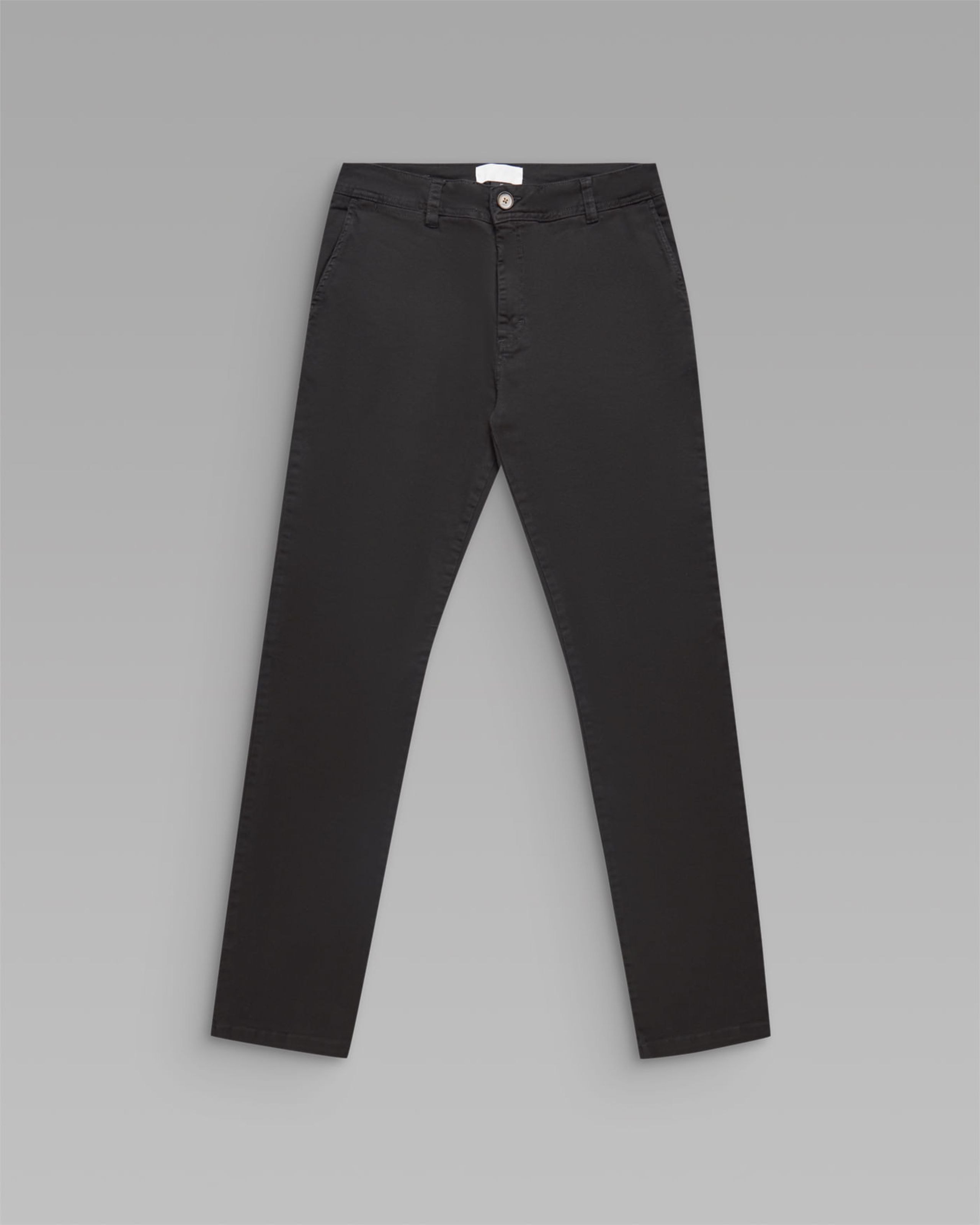 Calça Chino Reta Preta