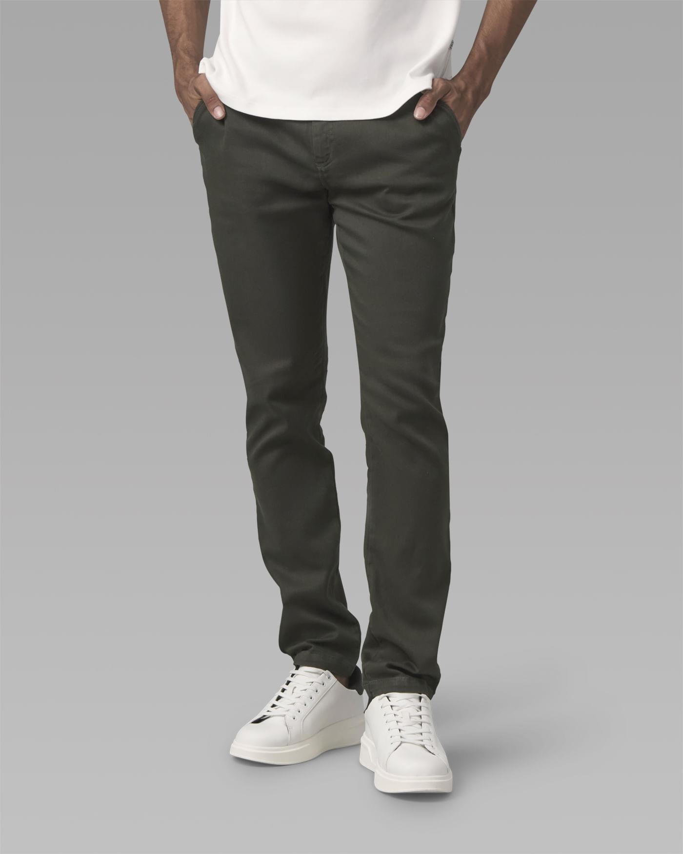 Calça Chino Sarja Moletom