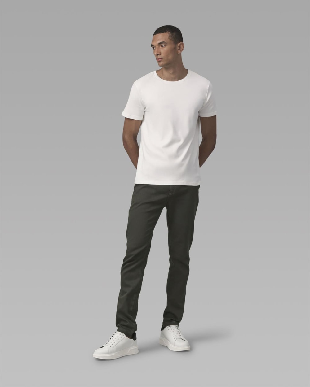 Calça Chino Sarja Moletom