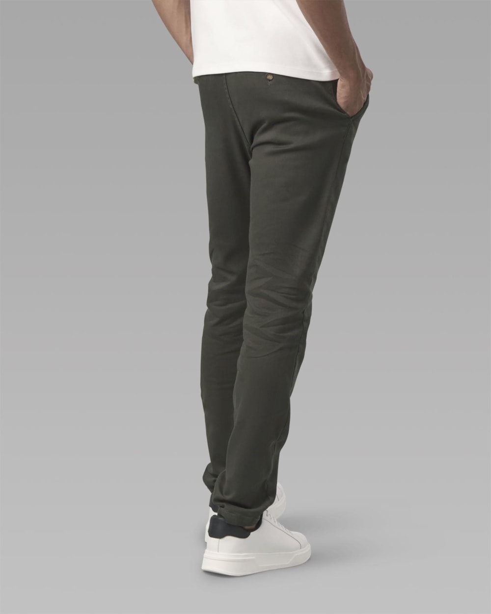 Calça Chino Sarja Moletom