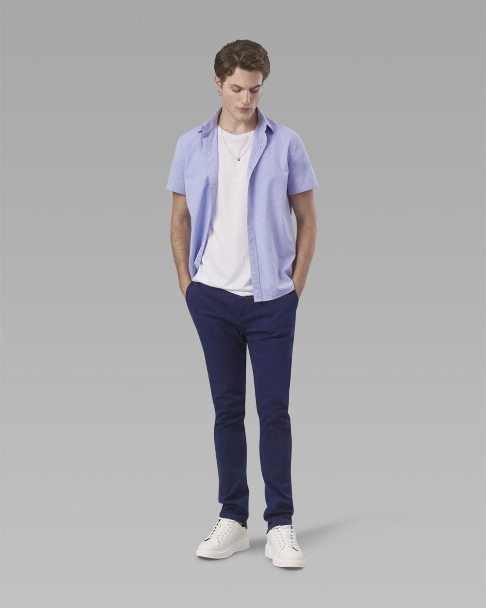 Calça Chino Sarja Moletom