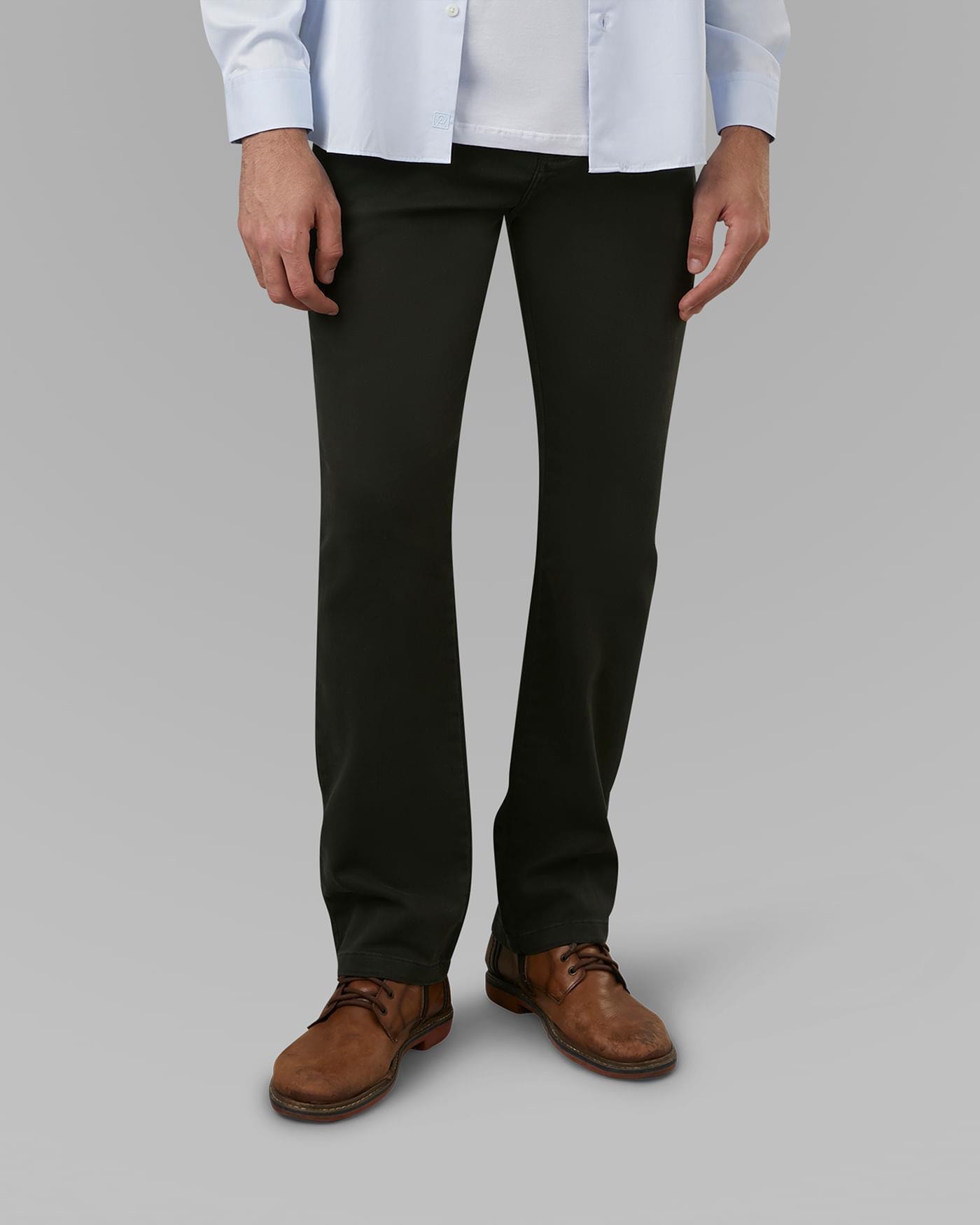 Calça Chino Sarja Moletom Reta