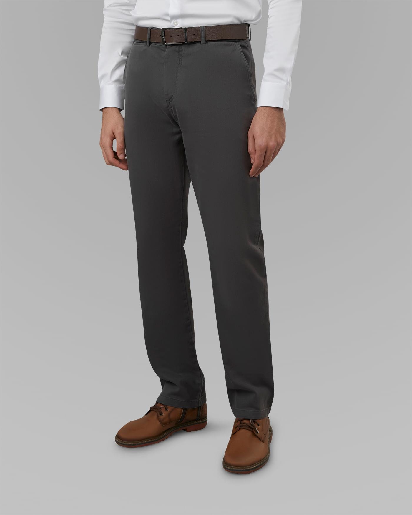 Calça Chino Sarja Moletom Reta