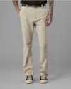 Calça chino sarja slim-bege-40