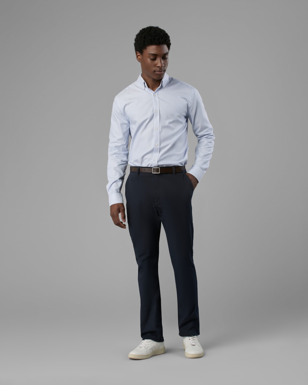 Calça Chino Sarja Slim